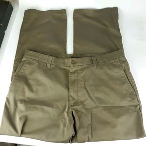 Work Pants Size 38x32 Flat Front Pockets
